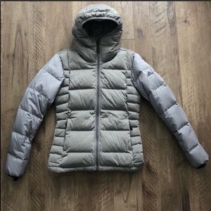 EUC Adidas Grey Down Puffer Size Small - Sample